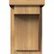 Ekena Millwork Huntington Smooth Corbel w/Backplate, Western Red Cedar, 7 1/2"W x 8"D x 12"H COR08X08X12HUN01SWR - alternate 4